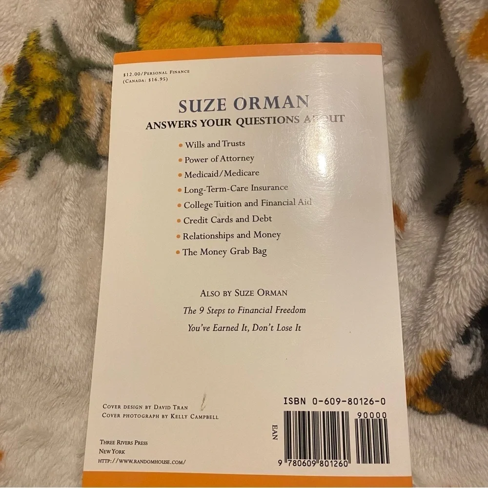 Ask Suze Financial advisor answer questions everyone wants to ask book